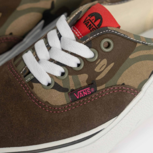 Giay Vans x AAPE Authentic Bolt 'Khaki' VN000BWCCMA1