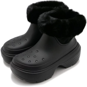 Giay Crocs Stomp Lined Boot 'Black' 208718-001
