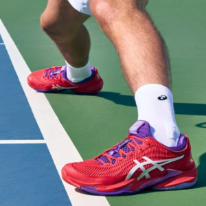 Giay Asics Court FF 3 'Red White' 1041A361-600