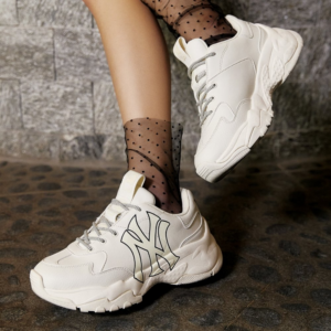 Giay MLB Bigball Chunky NY 'White' 3ASHC101N-50IVS