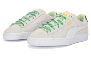 Giay Puma Suede Classic Just For Fun 'White Green' 390503-01