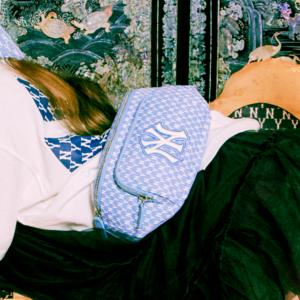 Tui MLB Monogram Hip Sack NY 'Blue' 32BGC9111-50S