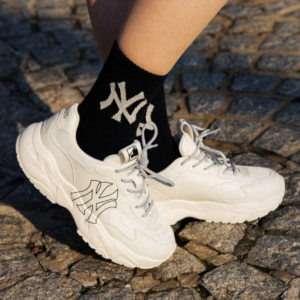 Giay MLB Bigball Chunky NY 'White' 3ASHC101N-50IVS