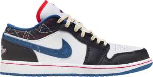 Giay Nike Air Jordan 1 Low 'Blue Sashiko' FV3622-141