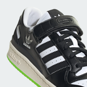 Giay Adidas Forum Low 'Black Neon Green' HQ4425