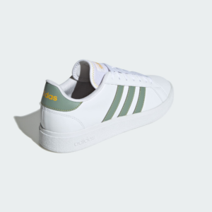 Giay Adidas Grand Court Base 2.0 'White Green' ID4456