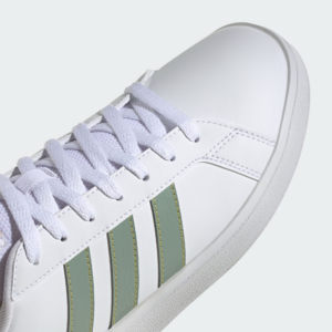 Giay Adidas Grand Court Base 2.0 'White Green' ID4456