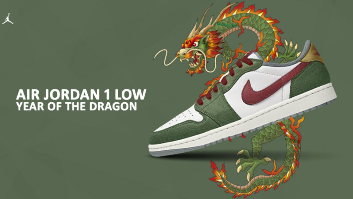 Jordan 1 Low ‘ Year of the Dragon' - doi giay cho nam 2024