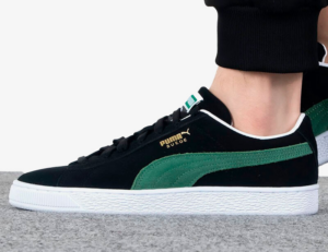 Giay Puma Suede 'Black Green' 374915-60