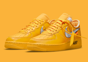 Giay Nike Air Force 1 Low 'Off-White ICA Gold' DD1876-700