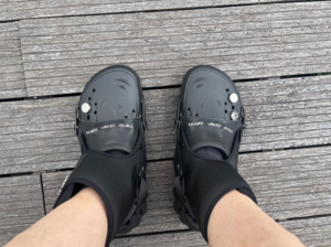 Giay Crocs X Feng Chen Wang Echo Clog 'Black' 209391-001