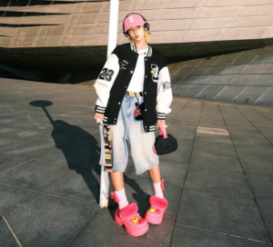 Dep Crocs Stomp Lined Clog 'Pink' 208546-6VZ