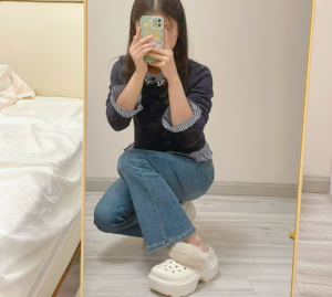 Dep Crocs Stomp Lined Clog 'Gray' 208546-160