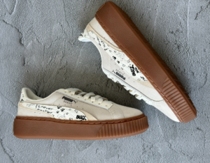 Giay Puma Suede Platform Draw 'Grey Brown' 395904-01