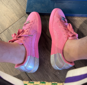 Giay Puma Suede Dance Crew 'Pink' 398306-04