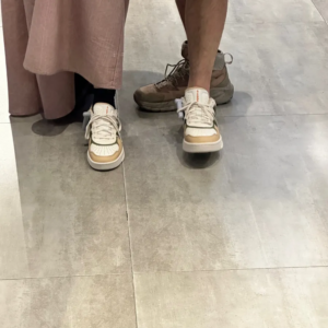 Giay Adidas Courtic 'White Green' ID0567