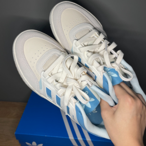 Giay Adidas Drop Step Low 'Hazy Blue' HQ7127