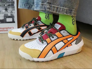 Giay Onitsuka Tiger Big Logo 'Orange' 1183A419-100