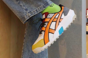 Giay Onitsuka Tiger Big Logo 'Orange' 1183A419-100