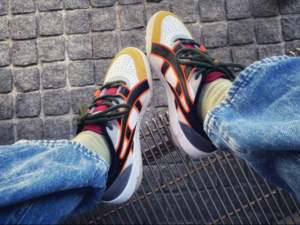 Giay Onitsuka Tiger Big Logo 'Orange' 1183A419-100