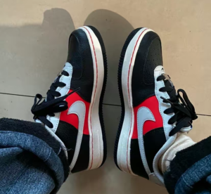 Giay Nike NBA x Air Force 1 ’07 LV8 EMB GS ’75th Anniversary Trail Blazers’ DJ9993-001