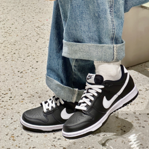 Giay Nike Dunk Low GS 'Black Panda 2.0' FD1232-001