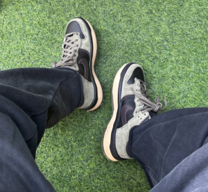 Giay Nike Dunk High Up 'Mid Olive' DH3718-200