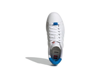 Giay Adidas Grand Court x Lego 2.0 'White Shock Blue' GW7178
