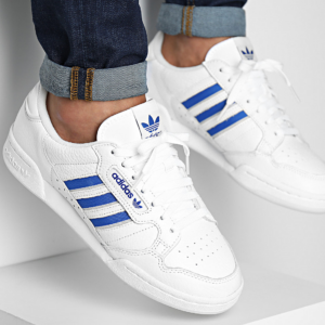 Giay Adidas Continental 80 'White Blue' GX4468