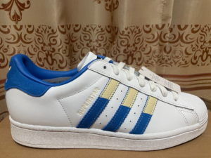 Giay Adidas Superstar 'White Blue' HQ2167