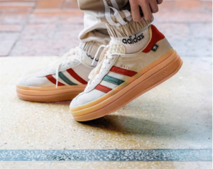 Giay Adidas Originals Gazelle Bold 2023 'White Tan' IG3685