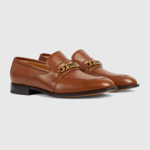 Giay Gucci Loafer With Interlocking G 'Cuir' 746684-AABUV-2535