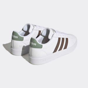 Giay Adidas Grand Court 2.0 'White Earth Strata' HP2536