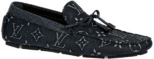 Giay Louis Vuitton LV Driver Moccasin 'Black' 1AAS2L
