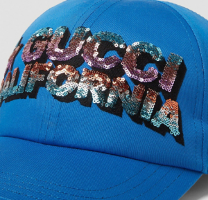 Mu Gucci Logo Embellished 'Blue' 703207-4HAPQ-4969