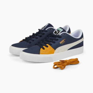 Giay Puma Suede Skate Nitro 'Blue White Yellow' 386082-06