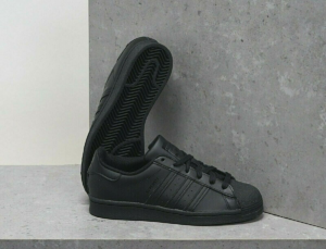 Giay Adidas Superstar 'All Black' FU7713