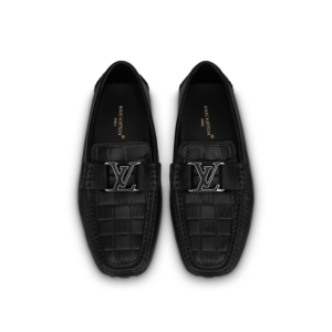 Giay Louis Vuitton Monte Carlo Moccasin 'Black' 1ABFVU