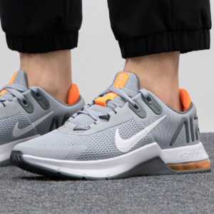 Giay Nike Air Max Alpha Trainer 4 'Wolf Grey Total Orange' CW3396-007