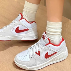 Giay Nike Air Jordan Stadium 90 GS 'White Varsity Red' DX4399-106