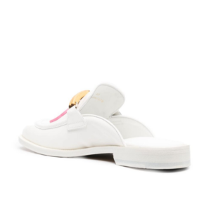 Giay Casablanca Monogram Memphis Mule 'White' AS23-FW-007-05