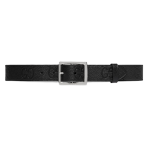 That Lung Gucci GG Rubber Effect Leather 'Black' 761567-AABZA-1000