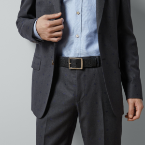 That Lung Gucci GG Rubber Effect Leather 'Black' 761567-AABZA-1000