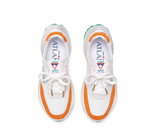 Giay Casablanca Atlantis Sneaker 'White Clay Orange' AF22-SNK-001-02