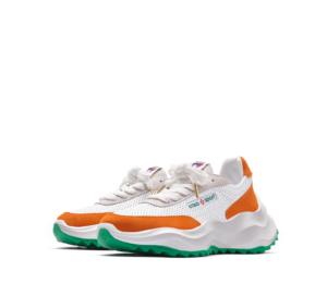 Giay Casablanca Atlantis Sneaker 'White Orange' AF22-SNK-002-02