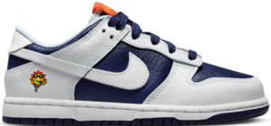 Giay Nike Dunk Low GS 'White Midnight Navy' FN6968-025