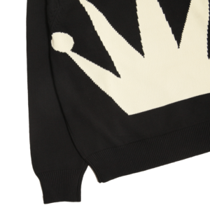 Ao Stussy Bent Crown Knit Sweater 'Black'