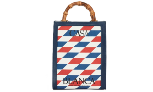 Túi Casablanca Mini Casa Canvas Tote 'Navy' AF22-BAG-023-02