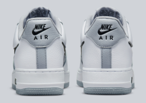 Giay Nike Air Force 1 Low Cut Out 'White Grey' DV3501-100