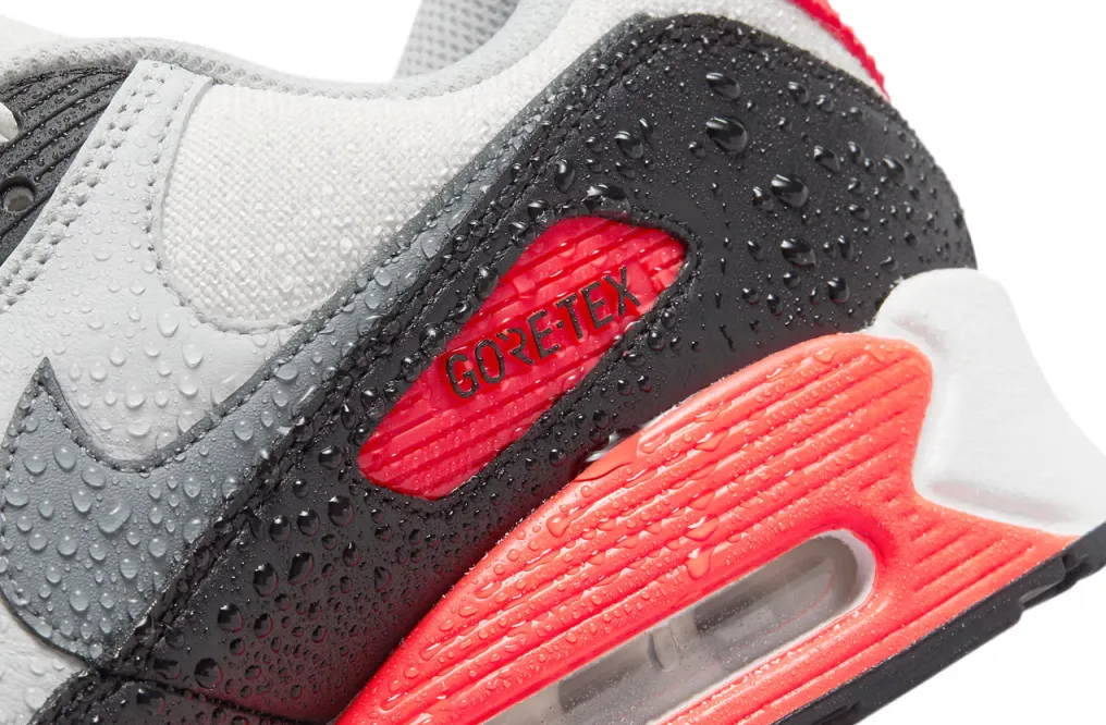Hinh anh 1: Nike ra mat Air Max 90 “Infrared” duoi phien ban GORE-Tex (GTX)